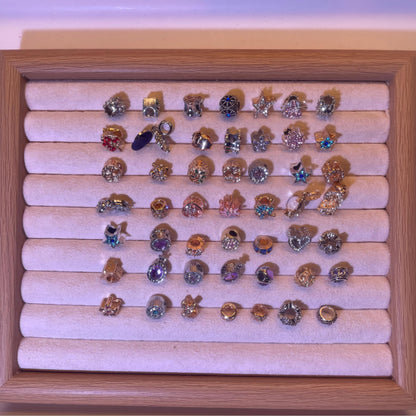 Pandora Alloy Spacer Bead Pendant  Lucky Bags-Sparkle Collection - Open in Live