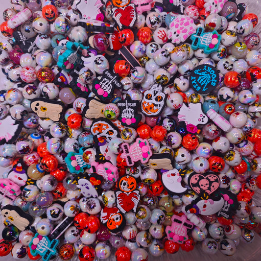 🍬Trick or Treat🍬Halloween Mixed Loose Acrylic Beads-Tiktok live