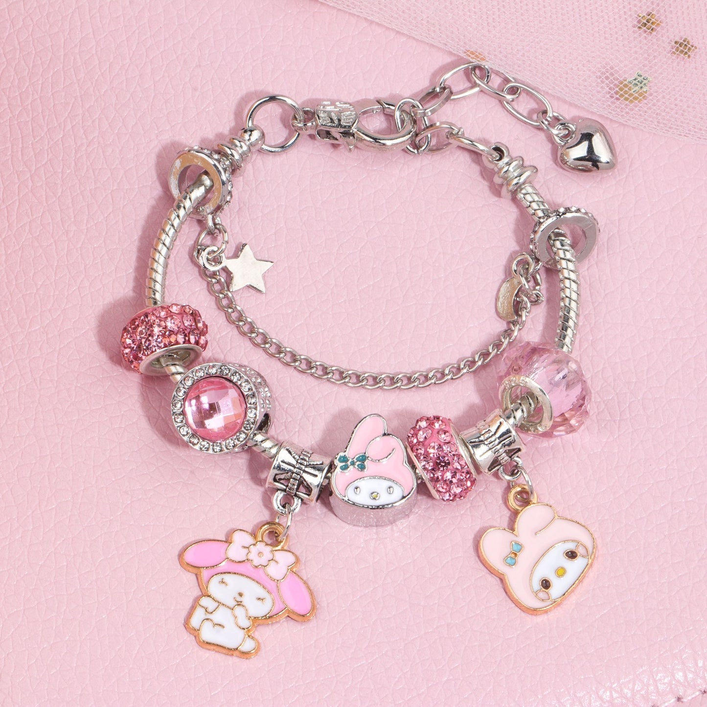 Sanrio x Pandora Charm Bracelet – Cute & Whimsical Characters