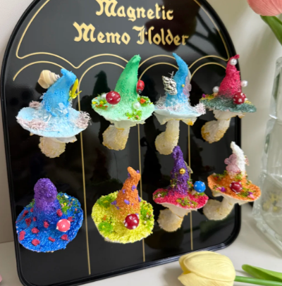 🍄Cute! DIY Mushroom Refrigerator Magnets
