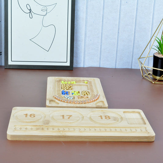 DIY beaded plate