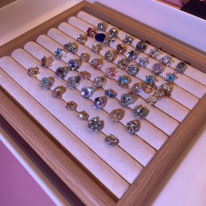 Pandora Alloy Spacer Bead Pendant  Lucky Bags-Sparkle Collection - Open in Live