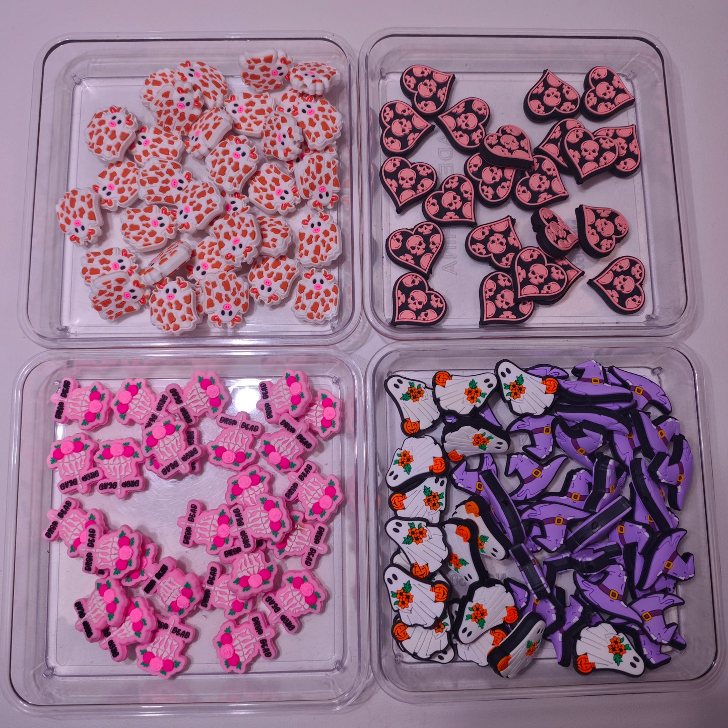 Halloween Silicone Beads  Lucky Bags-Open inLive