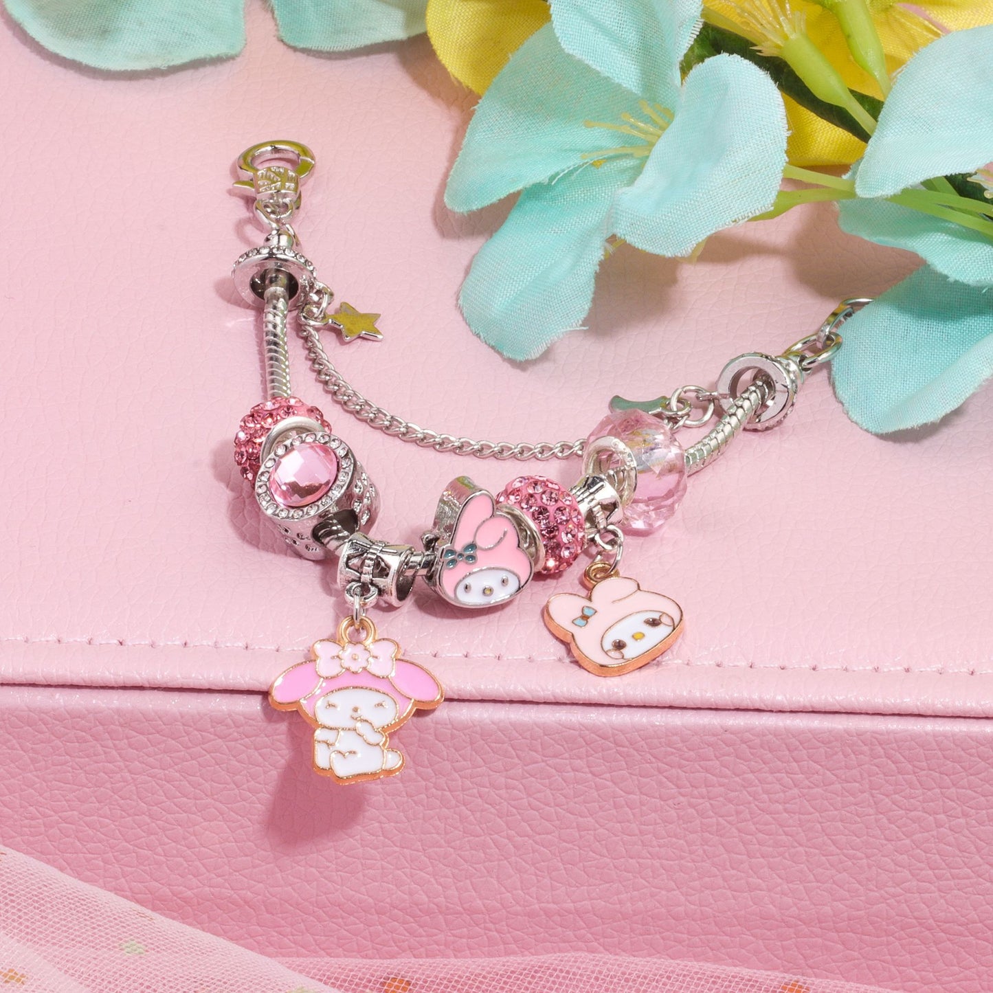 Sanrio x Pandora Charm Bracelet – Cute & Whimsical Characters