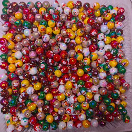🎁Santa's Gift🎅Christmas Mixed Loose Acrylic Beads-Tiktok live