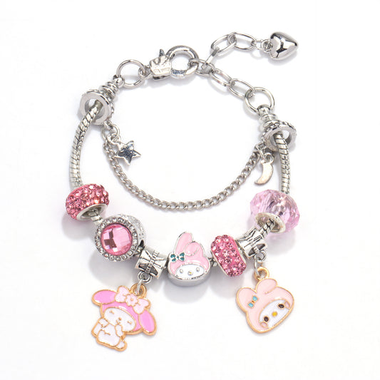 Sanrio x Pandora Charm Bracelet – Cute & Whimsical Characters