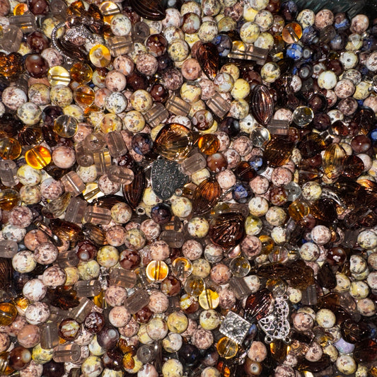 ❤Amber Relic ❤ Glass beads mix 💕 supermix-Tiktok live