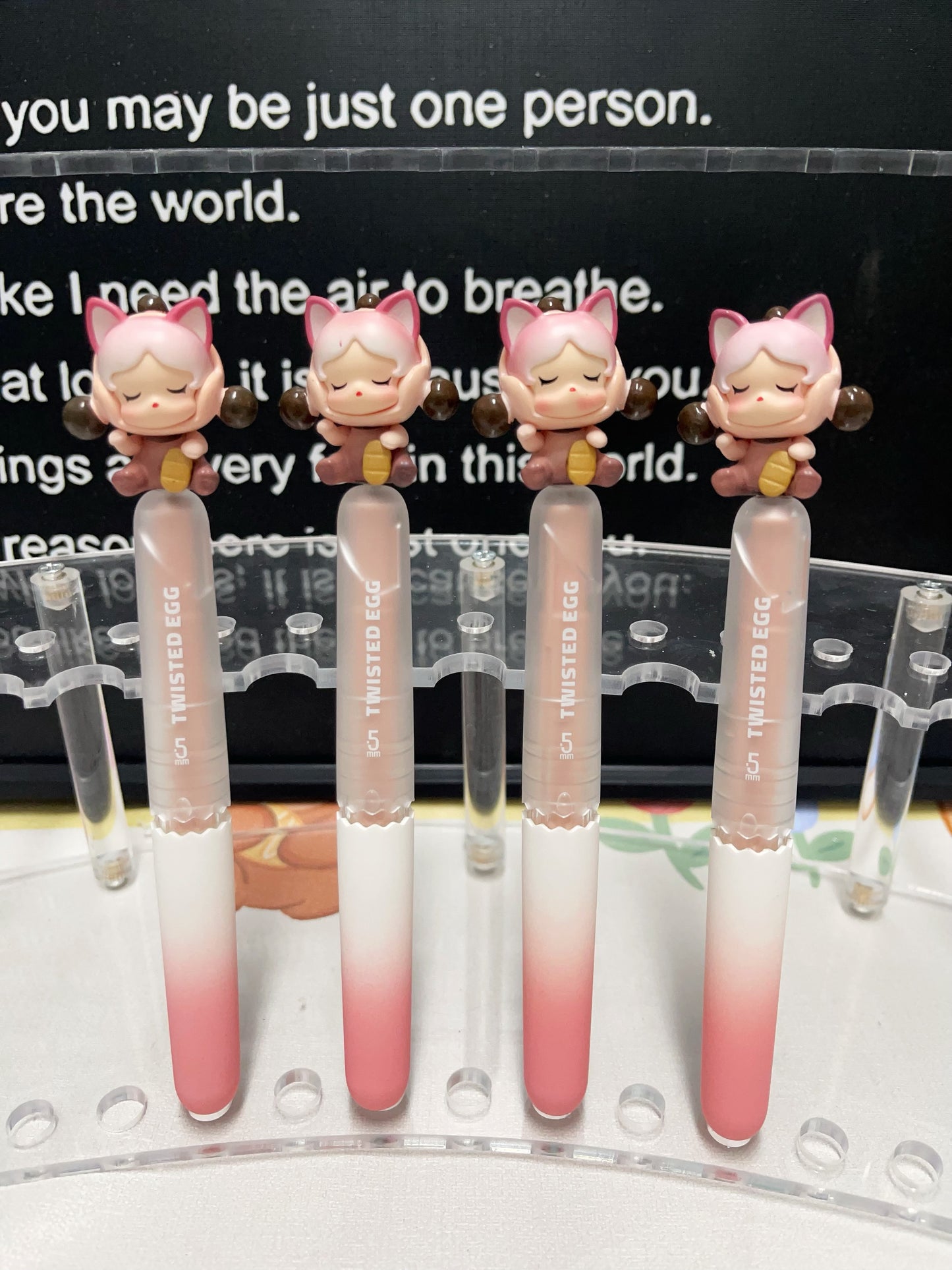 Handcrafted custom DIY high-appeartion-level cute and adorable pen, creative and trendy pen