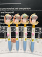Handcrafted custom DIY high-appeartion-level cute and adorable pen, creative and trendy pen