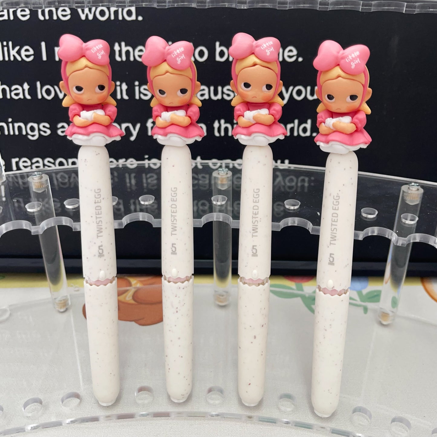 Handcrafted custom DIY high-appeartion-level cute and adorable pen, creative and trendy pen