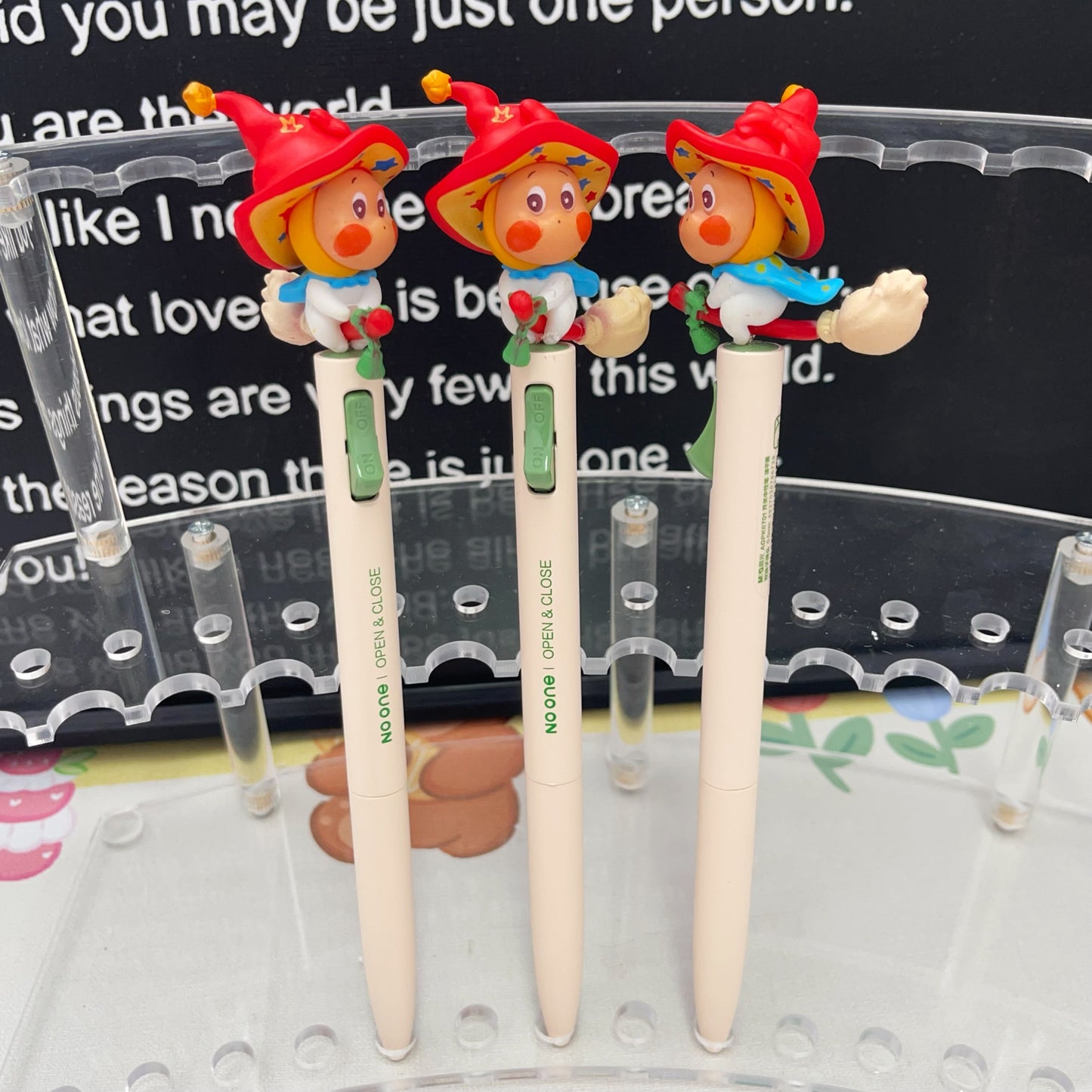 Handcrafted custom DIY high-appeartion-level cute and adorable pen, creative and trendy pen