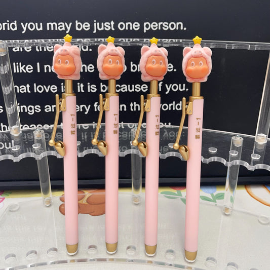 Handcrafted custom DIY high-appeartion-level cute and adorable pen, creative and trendy pen