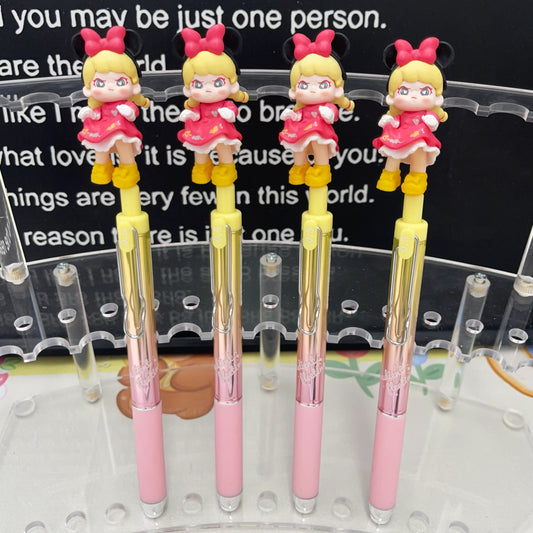 Handcrafted custom DIY high-appeartion-level cute and adorable pen, creative and trendy pen