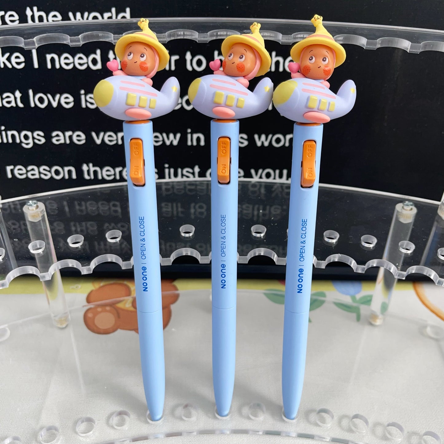 Handcrafted custom DIY high-appeartion-level cute and adorable pen, creative and trendy pen