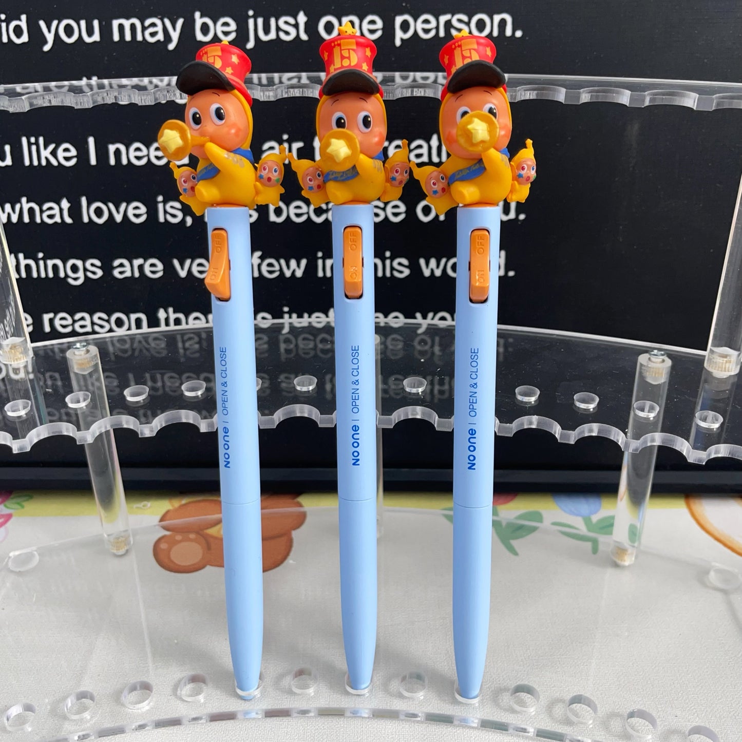 Handcrafted custom DIY high-appeartion-level cute and adorable pen, creative and trendy pen