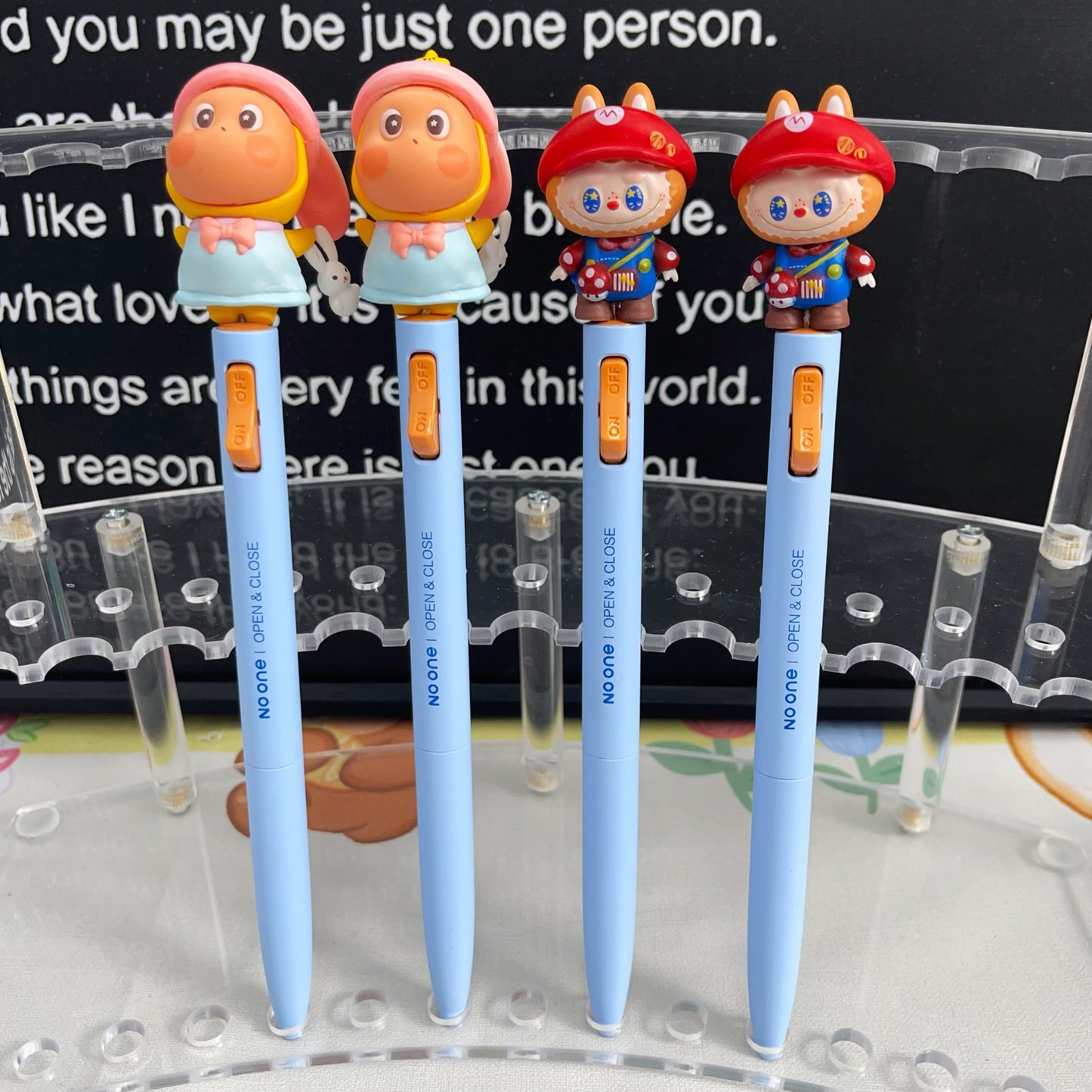 Handcrafted custom DIY high-appeartion-level cute and adorable pen, creative and trendy pen