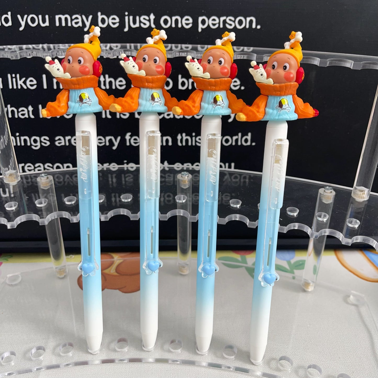 Handcrafted custom DIY high-appeartion-level cute and adorable pen, creative and trendy pen