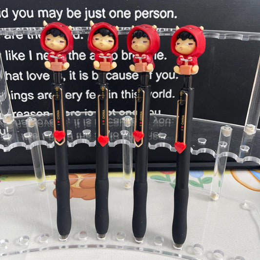 Handcrafted custom DIY high-appeartion-level cute and adorable pen, creative and trendy pen