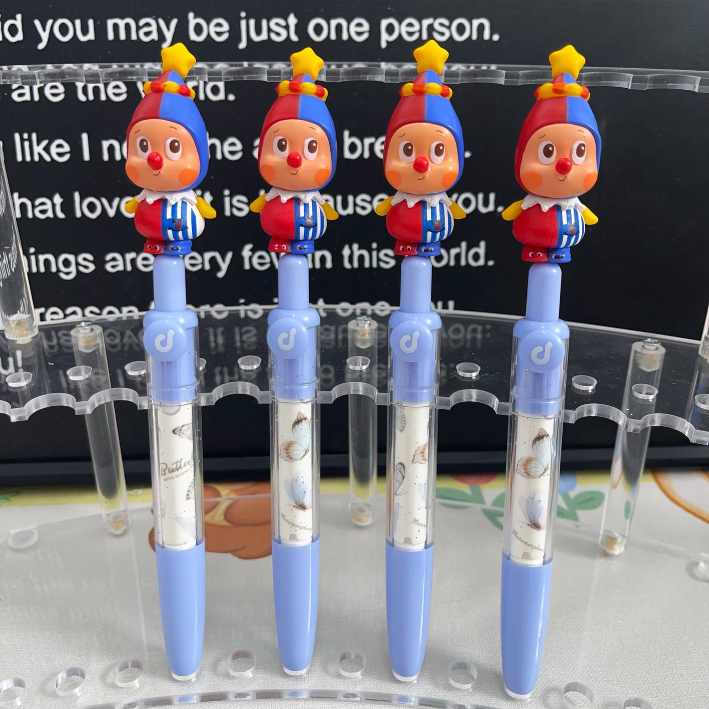 Handcrafted custom DIY high-appeartion-level cute and adorable pen, creative and trendy pen