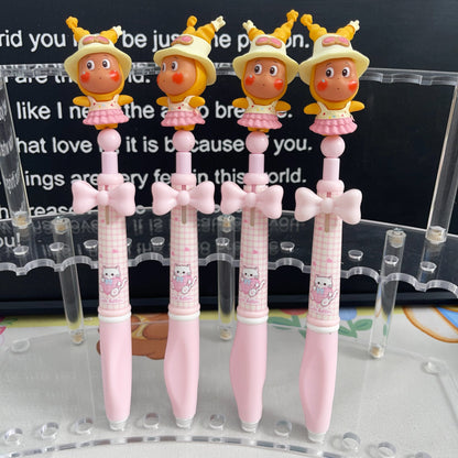 Handcrafted custom DIY high-appeartion-level cute and adorable pen, creative and trendy pen