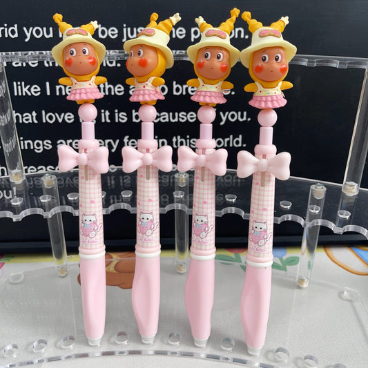 Handcrafted custom DIY high-appeartion-level cute and adorable pen, creative and trendy pen