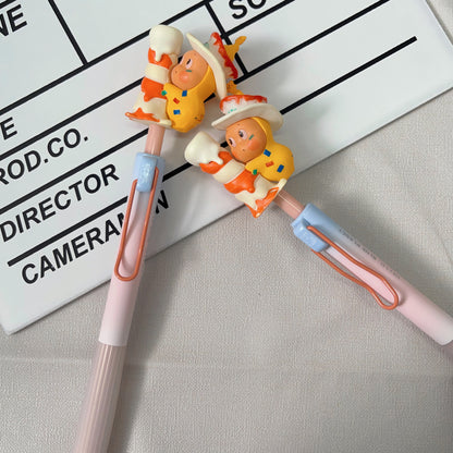 Handcrafted custom DIY high-appeartion-level cute and adorable pen, creative and trendy pen