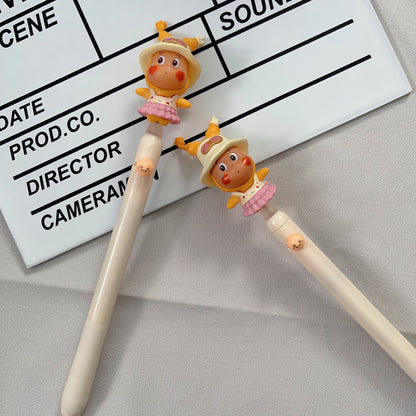 Handcrafted custom DIY high-appeartion-level cute and adorable pen, creative and trendy pen
