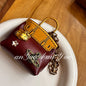 Mini Hello Kitty Bag Charm: Niche Ins-style Exquisite Small Bag with Metallic Chain Decor, Korean-inspired, Mini and Full of Personality