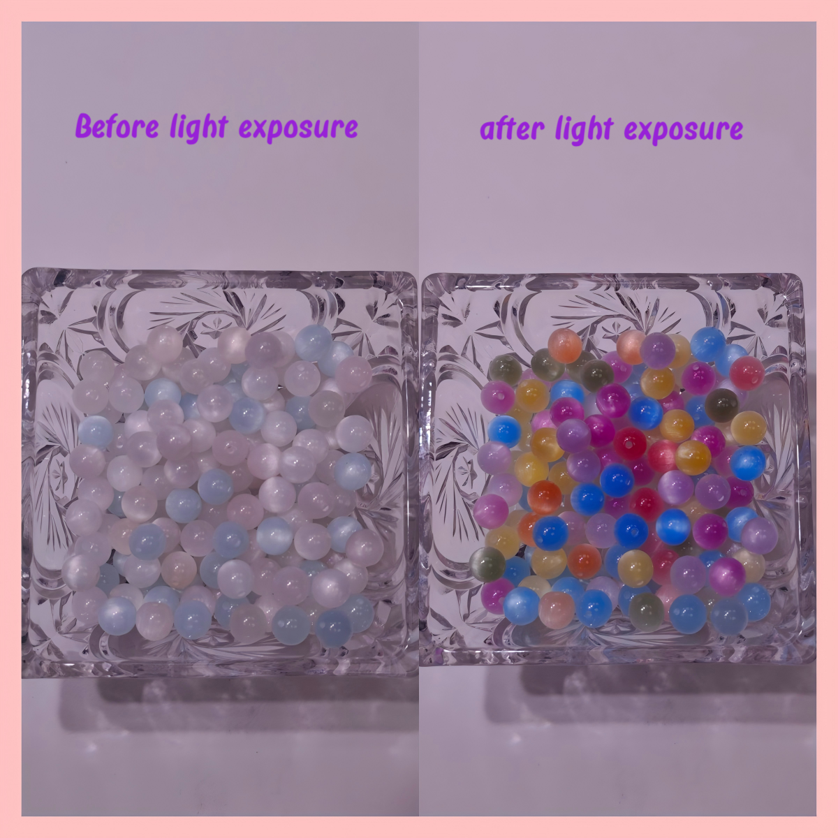 Magic Light-Sensitive Beads Lucky Bags-Open in Live