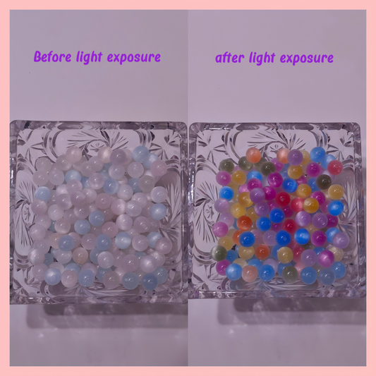 Magic Light-Sensitive Beads Lucky Bags-Open in Live