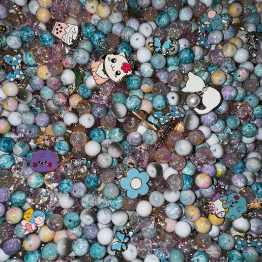 ❤💜 Fairy Deli ❤ Glass beads mix 💕 supermix-Tiktok live