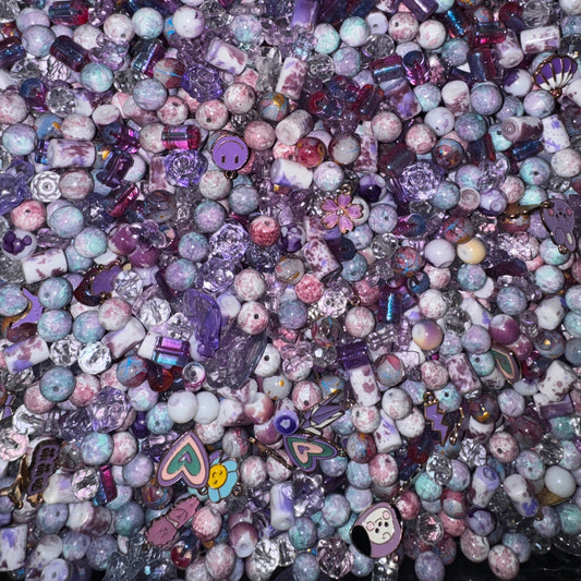 ❤💜 Twilight Sugar ❤ Glass beads mix 💕 supermix-Tiktok live