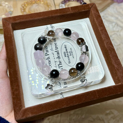 Natural crystal gemstone bracelet  Blind Box - Open in Live