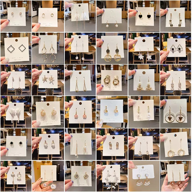 Fashionable Earrings  Lucky Bags-Open inLive