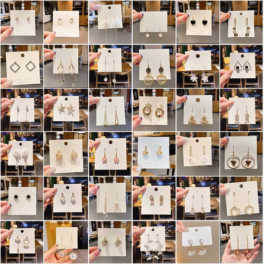 Fashionable Earrings  Lucky Bags-Open inLive