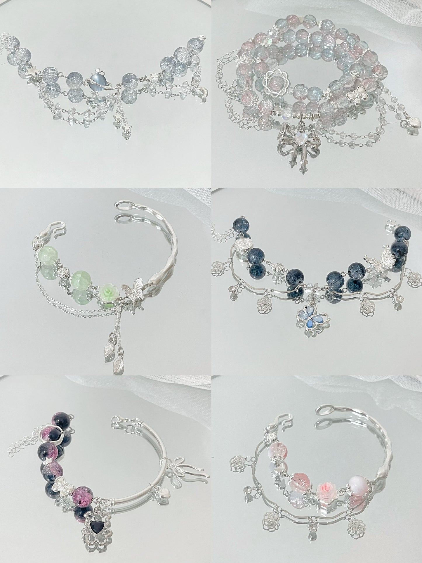 Artistic glass bracelet Lucky Bags - Open in Live